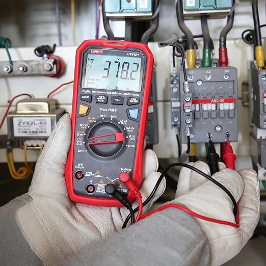 UNI-T UT61E+ 1000V 20A Digital Multimeter 22000 Counts Display NCV hFE Auto Range True RMS AC/DC Voltage Current Resistance Capacitance Tester