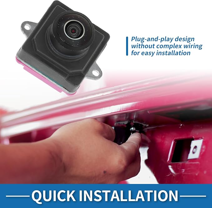 Rear View Camera for Jeep Wrangler 2021 2022 2023 2024 2025 Park Assist Backup Reverse Camera Replace No.68452959AC/68452959AA/68452959AB/68288397AC