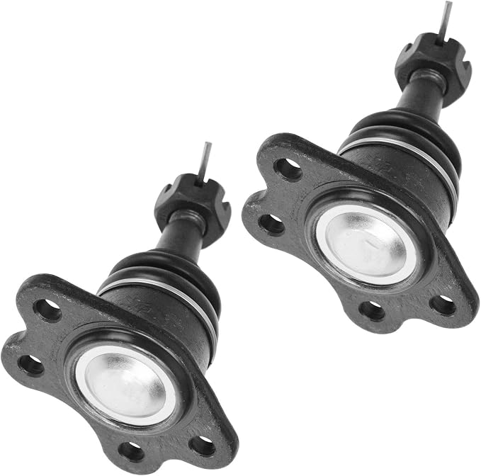 TRQ Front Upper Ball Joint Set Compatible with 99-00 Cadillac 88-05 Chevrolet GMC