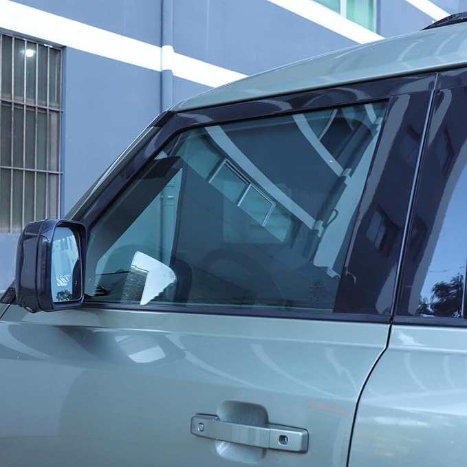Window Shade Compatible with 2020-2025 L@nd Rover Defender 110, Breathable Mesh Side Window Screens Shade Cover for Baby, UV Rays Protection Sun Shade Blocker (Front Side Windows 2Pcs)