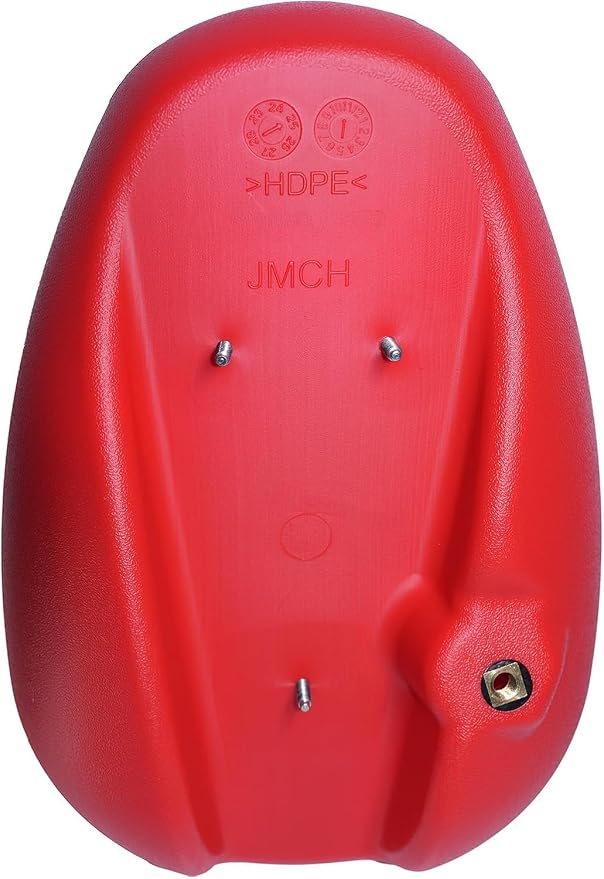 JMCHstore New Real Gas Fuel Tank for Coleman CT200UEX Axis M200 HS200-3 Hisun Fake Tank Replacement 196cc Mini bike (Red)