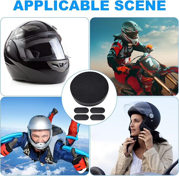 Replacement Universal Foam Pads Kit Universal Airsoft Helmet Pads Bike Helmet Pads for Giro Bell Limar Cycling Motorcycle Helmet