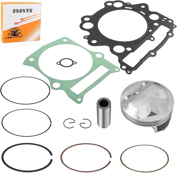 Top End Rubuild Kit 100mm STD Forged Piston For Yamaha Grizzly Rhino Raptor 660 YFM660F/R YXR660 2002-2008 3YF-11631-00-X0