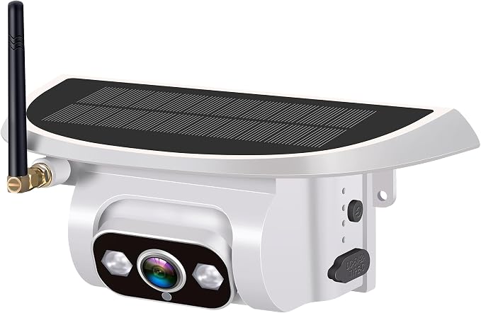 Magnetic Solar Backup Camera Portable - Easy Install Night Vision Waterproof for Pemacom LK9 System