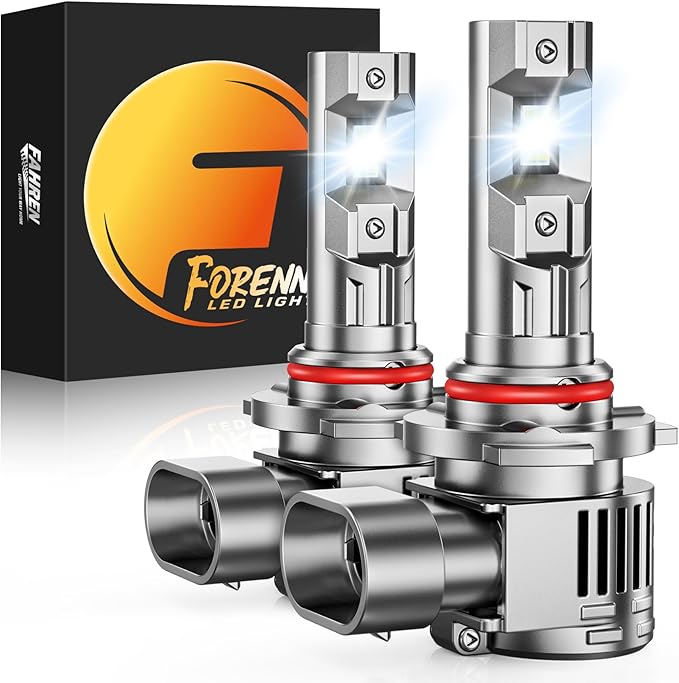 Fahren 2026 New-Gen 9012 HIR2 LED Bulbs, 90000LM 1200% Ultra-Bright, 1:1 Size HIR2 Fog Light Bulb, 6500K Cool IP68 Waterproof, 70000Hrs Lifespan 99.5% Compatible, Tail Light Assemblies Pack of 2