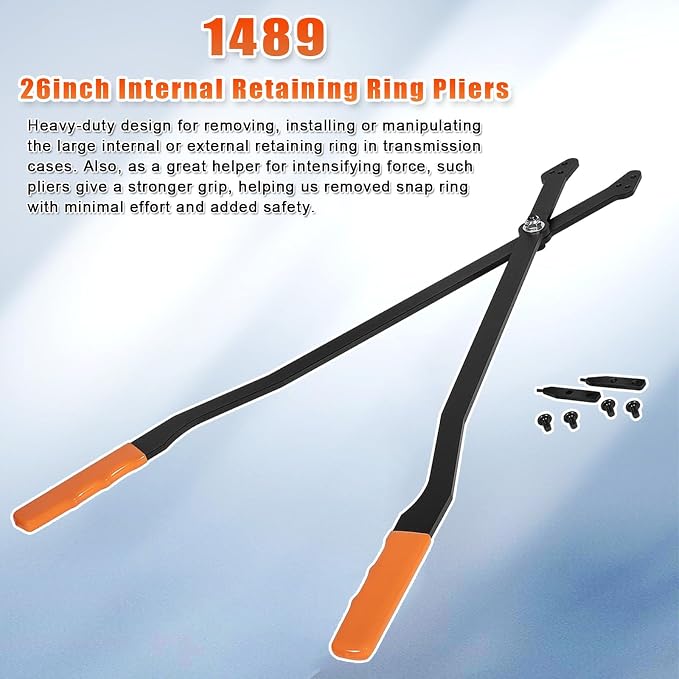 YMT 1489 Internal Retaining Ring Pliers 26" Fits for GM 5L40 5L50 6L80 6L90 Transmissions