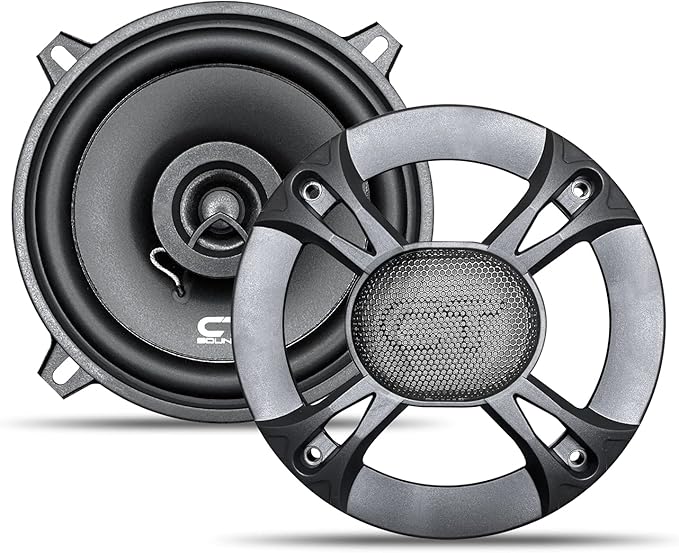 CT Sounds BIO-5-25-COX 5.25 Inch Coaxial Car Speakers, 160 Watts Max, Pair