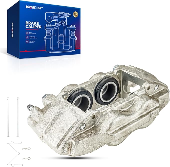 KAX Disc Brake Caliper Assembly Fit for Tundra 2000-2006, Sequoia 2001-2007, 4Runner 2003-2005, Front Right Passenger Side