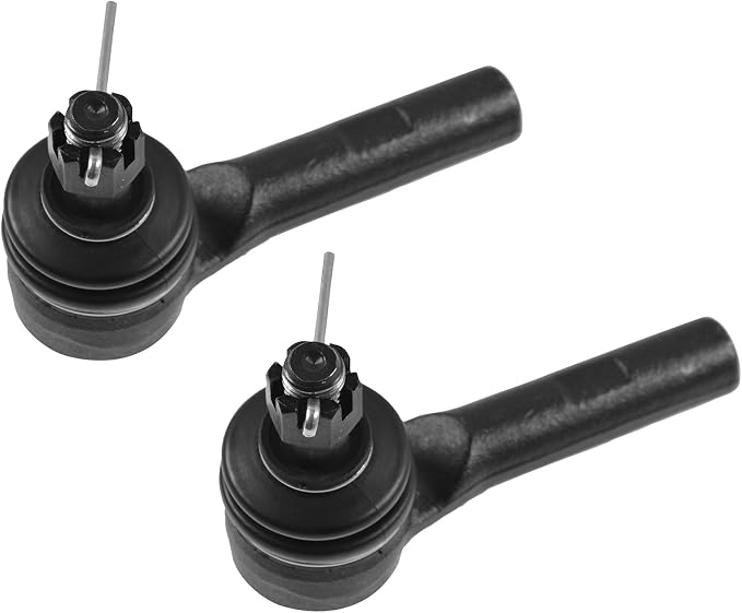 TRQ Outer Driver and Passenger Side Tie Rod Set 2 Piece Compatible with 04-05 Chevrolet Colorado 06 Chevrolet Colorado 04-05 GMC Canyon 06 GMC Canyon 06 Isuzu i-280 06 Isuzu i-350