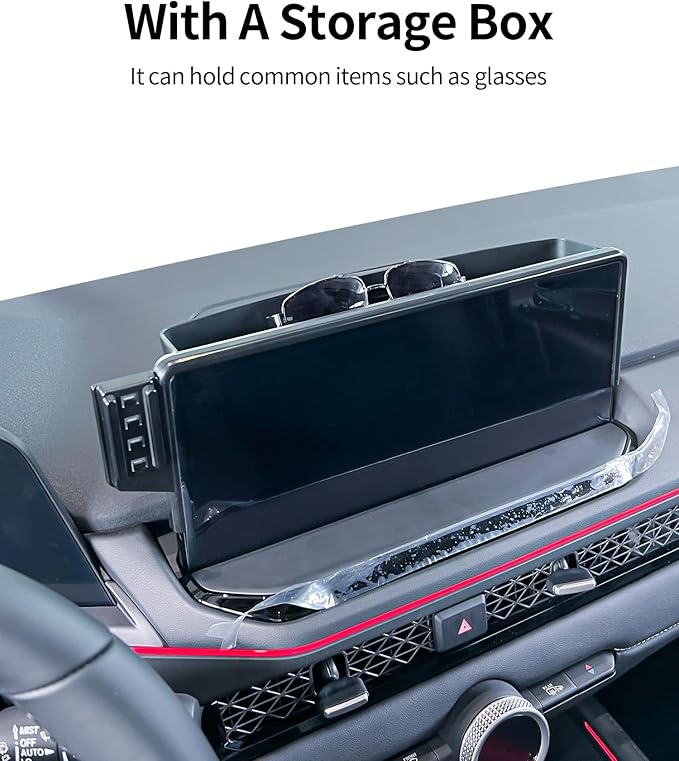 Wireless Charging Car Phone Holder for Honda Accord/Hybrid 2023-2026, 12.3" Screen Fixed Clip, 360° Rotation Car Phone Mount Compatible with MagSafe