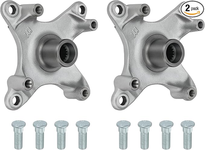 M MATI Rear Left & Right Hubs w/Bolts for Polaris Sportsman 400 300 2008-2010 H-awkeye 300 4x4 2x4 2006-2011 5135546 5135406