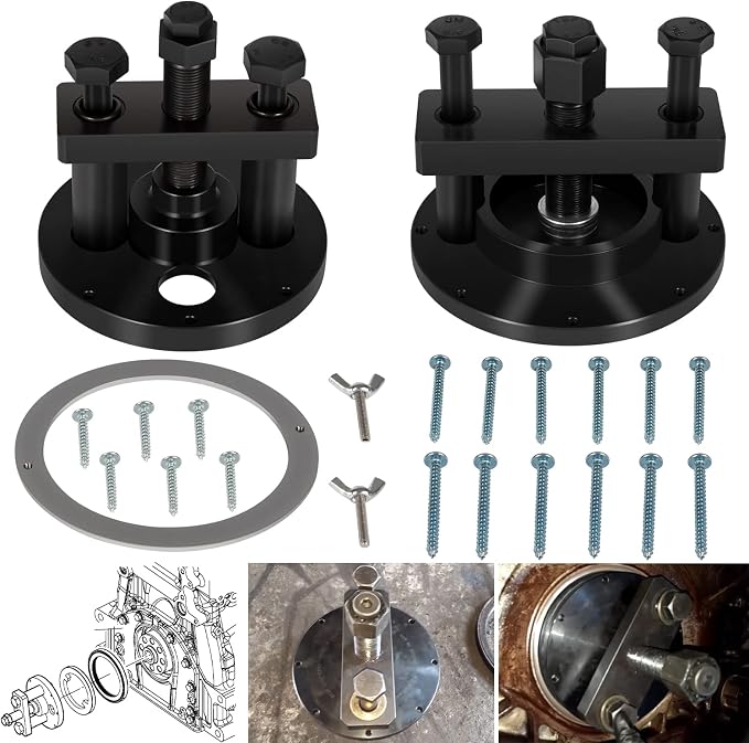Bonbo for Detroit Diesel DD13 DD15 Crankshaft Oil Seal Front & Rear Seal Remover & Installer Tool Kit Alternative to W470589004300 W541589023300 W541589003400