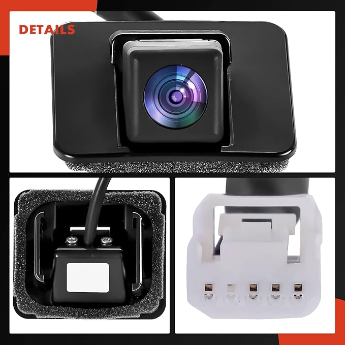 A-Premium Rear View Backup Camera Compatible with Mazda | Parking Camera for 2014 2015 2016 3 Sedan - Replace# BHN167RC0A