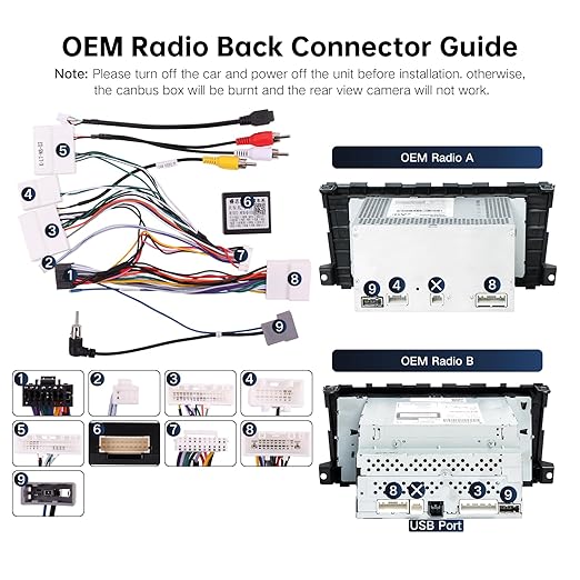 Car Radio Wiring Harness for Nissan Rogue, Altima 13-18, Qashqai X-Trail Frontier Sentra 14-18, 16 PIN Stereo Wire Cable Fit Aftermarket Android Head Unit, Retain SWC, Backup Camera, Bose AMP