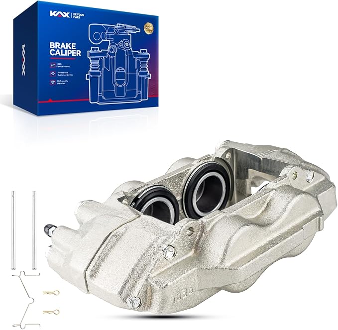 KAX Disc Brake Caliper Assembly Fit for Toyota 4Runner 2003-2009, Lexus GX470 2003-2009, Front Left Driver Side