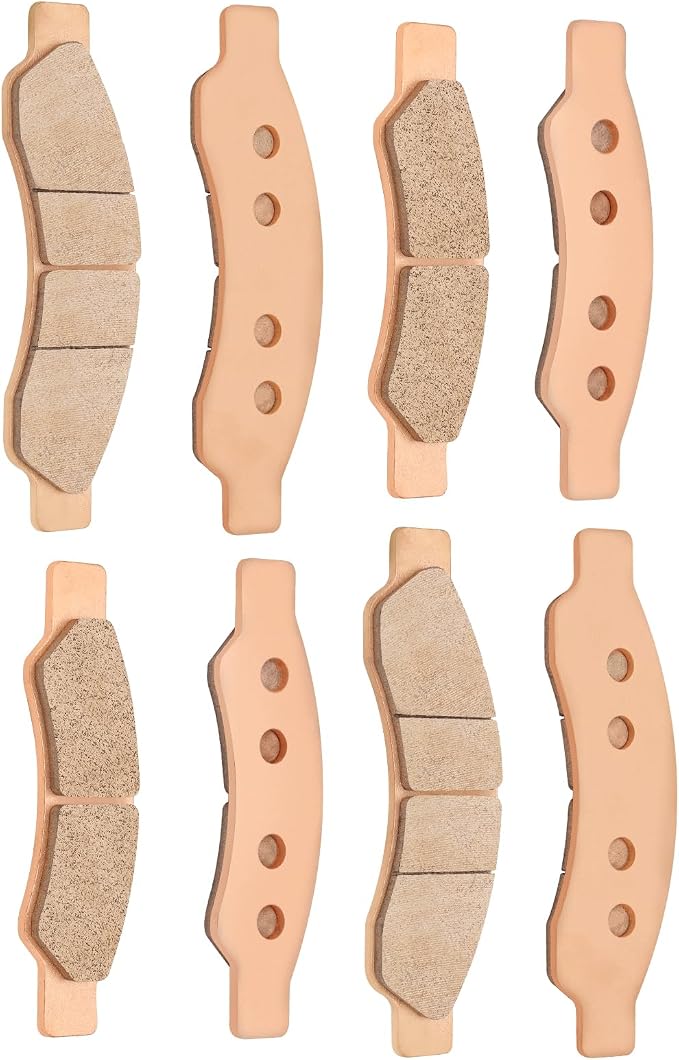 JAVIK Front & Rear Brake Pads Sintered for Can Am Maverick R 2024-2025 Maverick R MAX 2025 OEM# 703501223 703501226