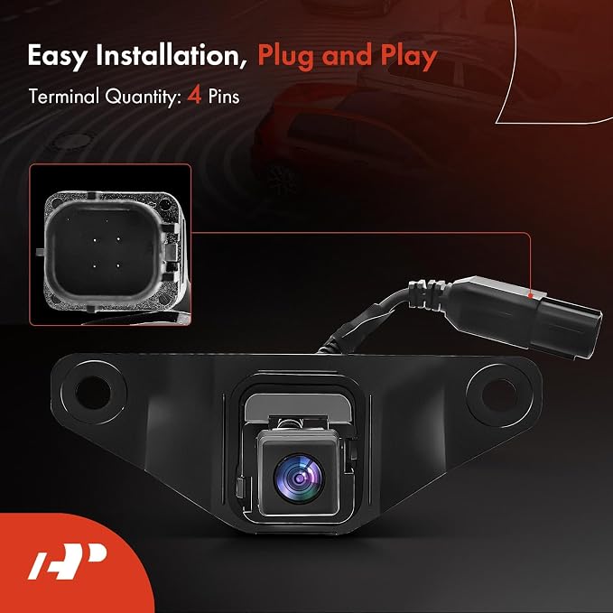 A-Premium Rear View Backup Camera Compatible with Lexus | Parking Camera for 2010 2011 2012 2013 GX460 - Replace# 8679060121