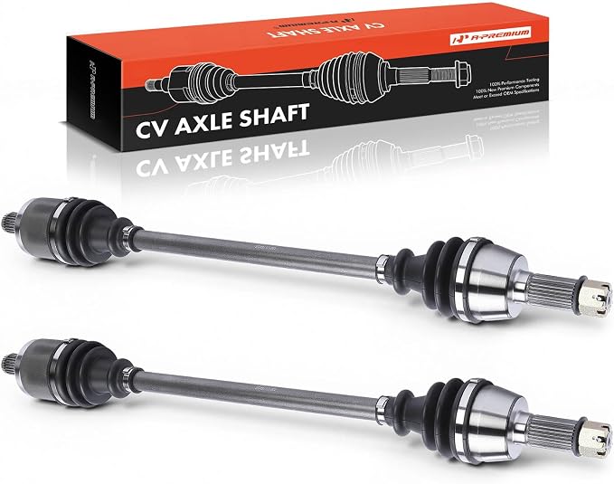 A-Premium Pair (2) Front CV Axle Shaft Assembly Compatible with Polaris Ranger 570 (Full-Size) 900 1000 XP Crew, RZR S 4 800, Driver and Passenger Side, Replace# 1332637