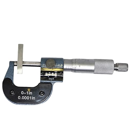 HFS(R) 1" Mechanical Digital Outside Micrometer Digit Counter Carbide Tips 0.0001"