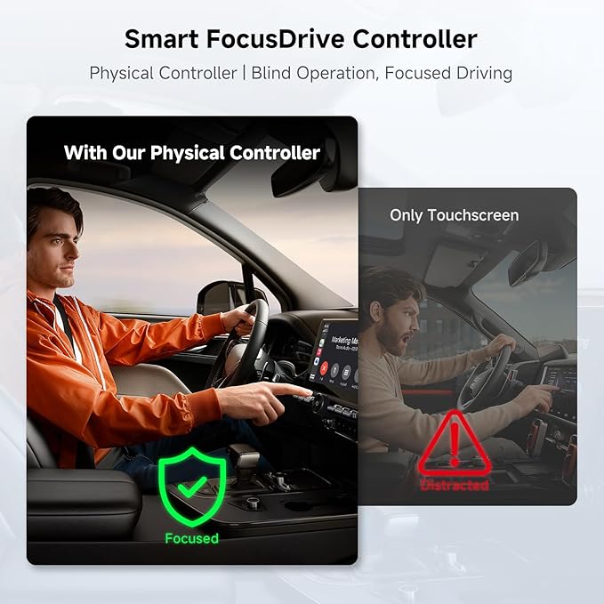 ATOTOZONE AC-44F20 Wireless Remote Control with Backlit Keys,Flexible Mounting,Customizable Button,for A6, A5L, S8 (Except S8 PN), X10, V10 Series and Most Other Brands That Support SWC Learning