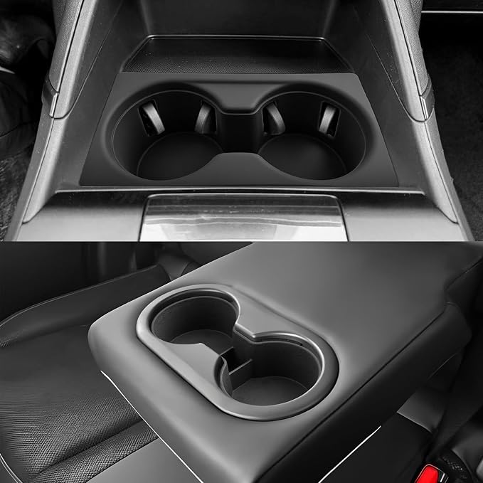 CDEFG for 2026 Mazda CX5 Center Console Organizer Front & Rear Cup Holder | 2026 Mazda CX-5 (S/Select/Preferred/Premium/Premium Plus) Accessories Silicone Cup Holder Covers Insert