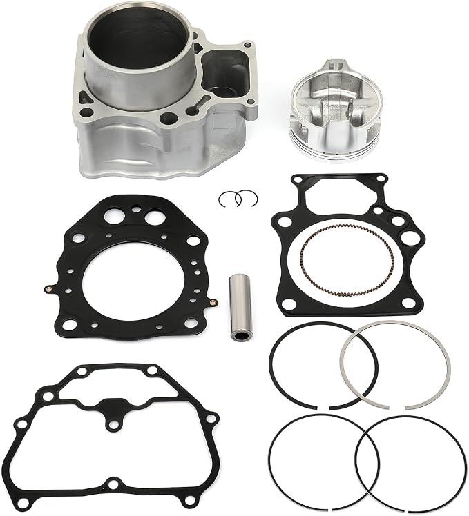 SCITOO Cylinder Piston Gasket Top End Rebuild Kit for Honda for Rancher 420 TRX420FA 4x4 AT 2009-2014, for Honda for Rancher 420 TRX420FA2 4x4 Auto DCT EPS Camo 2017 86.5mm 418cc 12100-HP7-A00