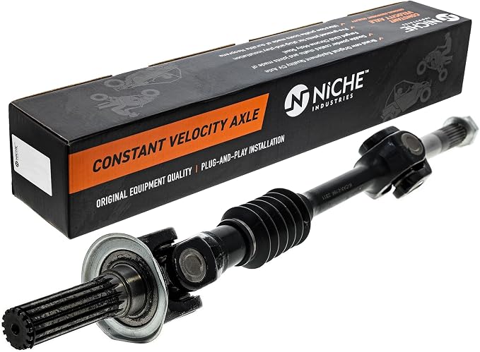 NICHE Rear CV Axle Drive Shaft for Kawasaki 39158-1119 39158-1120 | For Kawasaki, Fits 2007-2008 Mule 3000, 2007-2008 Mule 3010; 2009-2023 Mule 4000, 2009-2023 Mule 4010, Replaces 39158-1119