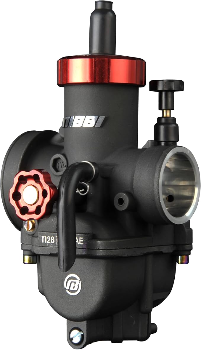 nibbi Motorcycle Carburetor PE28mm 150CC Carburetor 28mm With Carburetor Jets Fit Honda Yamaha Suzuki Kawasaki Motorcycle Scooter ATV Dirt Bike 150CC-250CC CG GY6 Engine