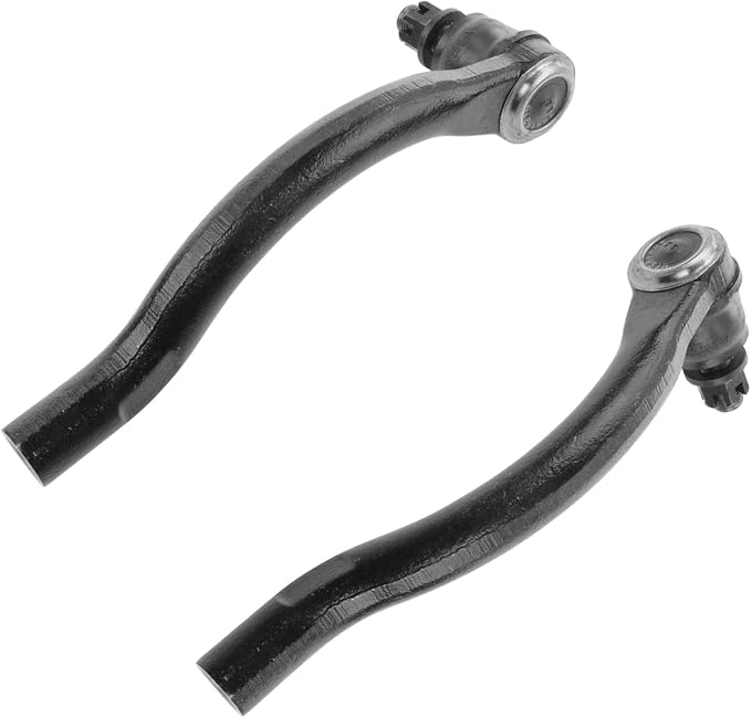 TRQ Outer Driver and Passenger Side Tie Rod Set 2 Piece Compatible with 2006-2011 Honda Civic