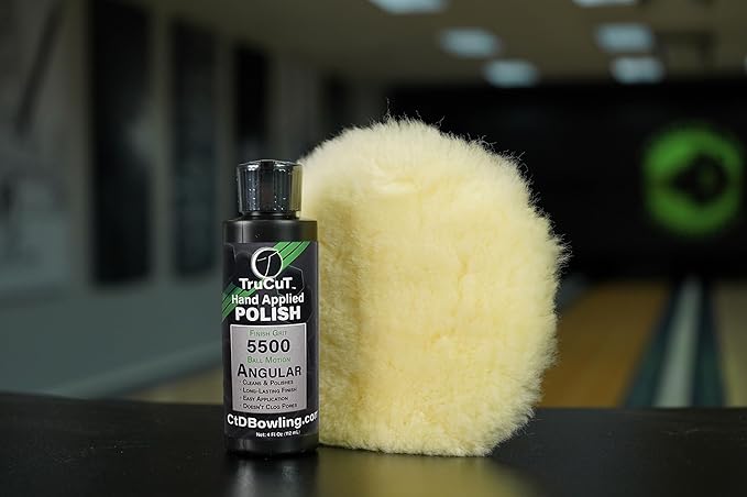 Creating the Difference TruCut Hand Applied Polish Plus Bowling Ball Polish | Powered by Turtle Wax | 6500 Finish Grit | Angular Ball Motion – Cleans & Polishes