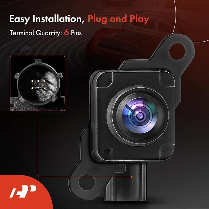 A-Premium Rear View Backup Camera Compatible with Dodge | Parking Camera for 2016 2017 2018 2019 2020 Durango