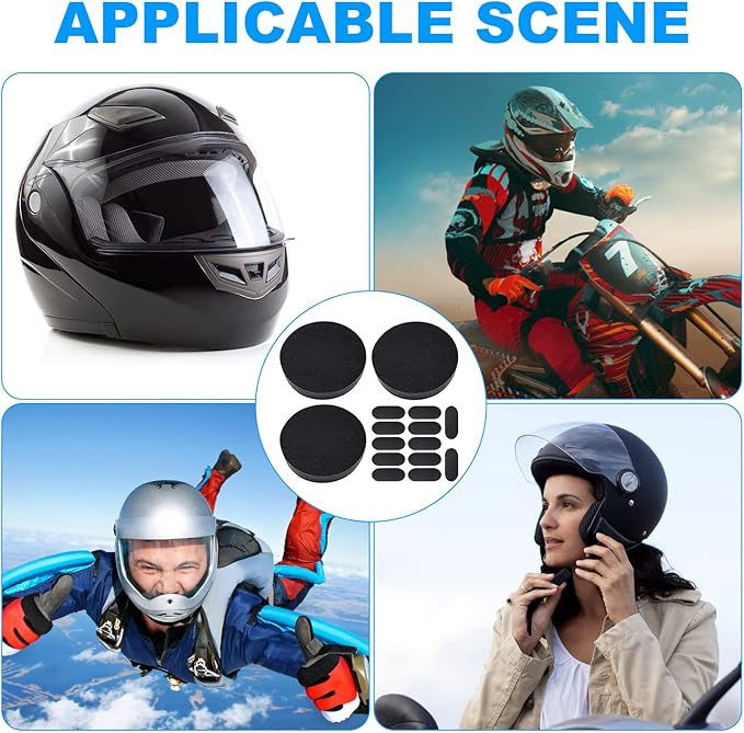 Replacement Universal Foam Pads Kit Universal Airsoft Helmet Pads Bike Helmet Pads for Giro Bell Limar Cycling Motorcycle Helmet