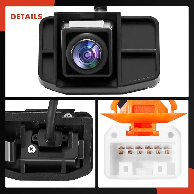 A-Premium Rear View Backup Camera Compatible with Acura | Parking Camera for 2009-2010 TSX Sedan - Replace# 39530-TL0-G01