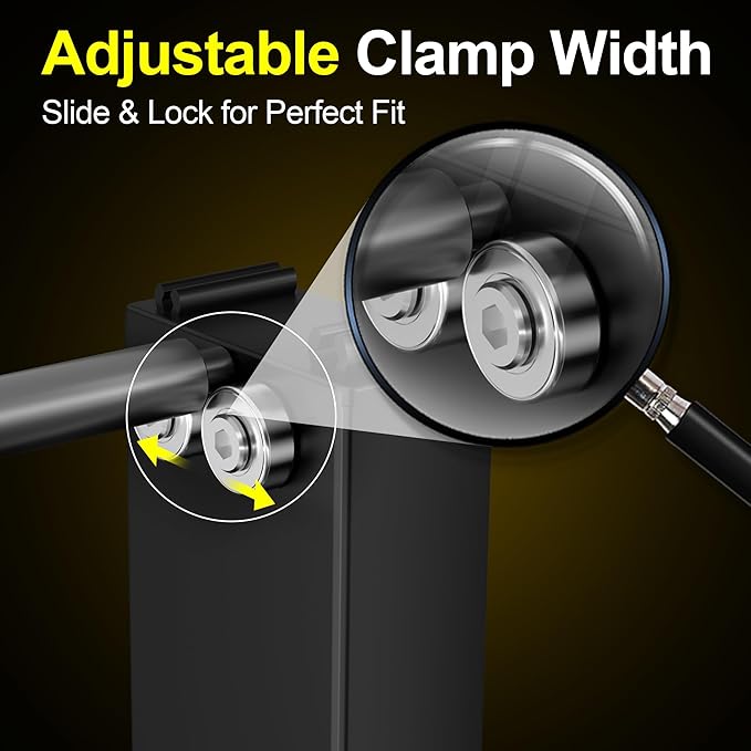 Motorcycle Wheel Balance Stand, Heavy-Duty Single-Axle Wheel Balancing Tool for Static & Dynamic Tire Alignment, Balancer for Sport and Dirt Bike Wheels (Single-Axle Standard)