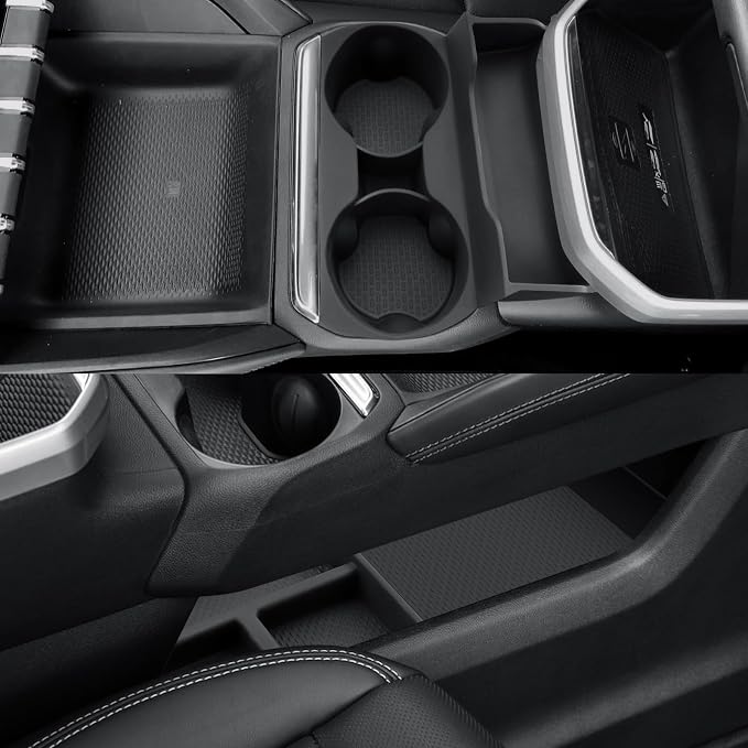 CDEFG 3Pcs for 2025 2026 GMC Terrain Center Console Organizer for 2025 2026 GMC Terrain Accessories Lower Console Organizer Storage Box & Cup Holder