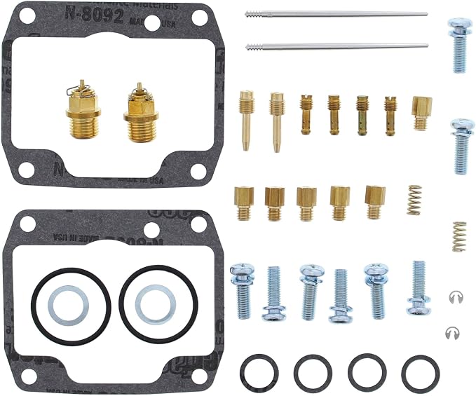 All Balls Racing 26-1950 Carburetor Rebuild Kit Compatible with/Replacement For Arctic Cat Cougar 440 1993-1994, Jag LC/2 1996, Panther LC 1996, Prowler 2 Up 1993, Prowler 440 1993, ZL 440 1997-2000