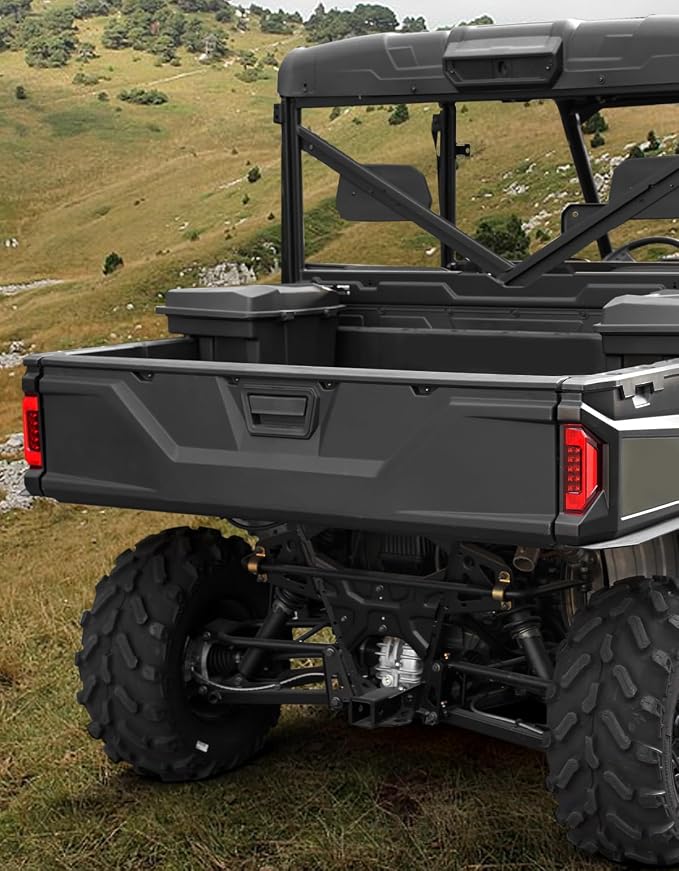 A & UTV PRO Tailgate Outer Panel for 16-25 Polaris Ranger XP 1000 570 900 Full Size CREW XP Accessories, Bed Enclosure Tail Gate Guard Replace #5439114-070