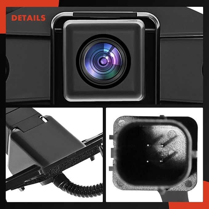 A-Premium Rear View Backup Camera Compatible with Toyota | Parking Camera for 2008-2011/2013-2015 Land Cruiser - Replace# 86790-45010