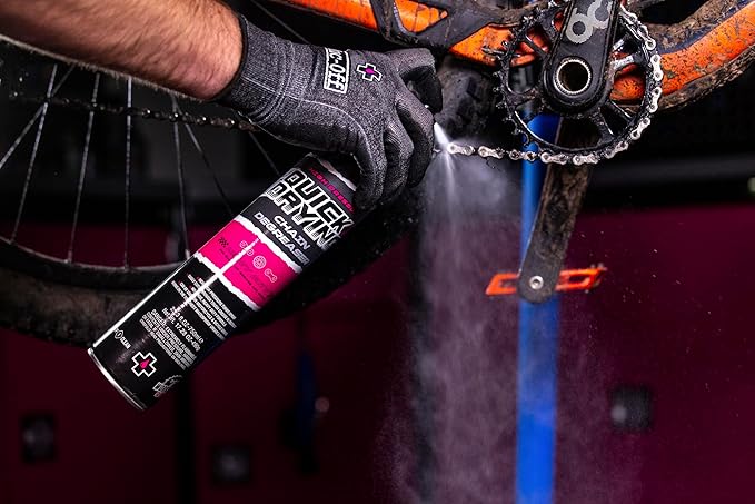 Muc-Off High-Pressure Quick Drying Degreaser 25.4 fl oz | No-Rinse, Quick Dry Formula | Heavy-Duty Chain Degreaser for MTB, Gravel & Road Bikes