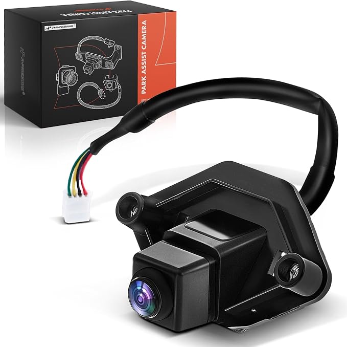 A-Premium Rear View Backup Camera Compatible with Nissan | Parking Camera for 2017 Rogue Sport - Replace# 28442-4EA1A