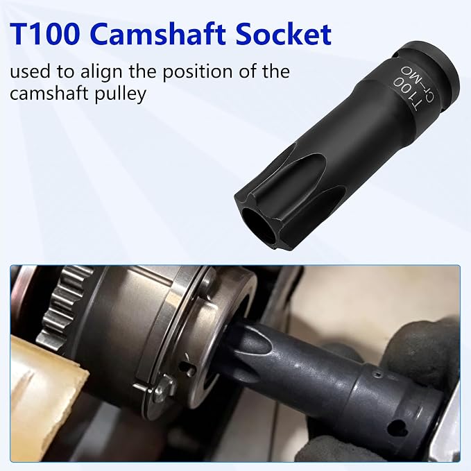 New Engine Camshaft Timing Alignment Tool Kit Compatible with Mercedes Benz M133 M260 M264 M270 M274 Engine Replace 270 589 00 6100, 270 589 01 6100