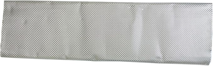 AC PERFORMANC Reduce Radiant Heatshield Armor 4' Long x 3.28' Wide x 1/2" Thick Exhaust Pipe Multipurpose Heat Shield, Fiberglass Laminated Aluminum
