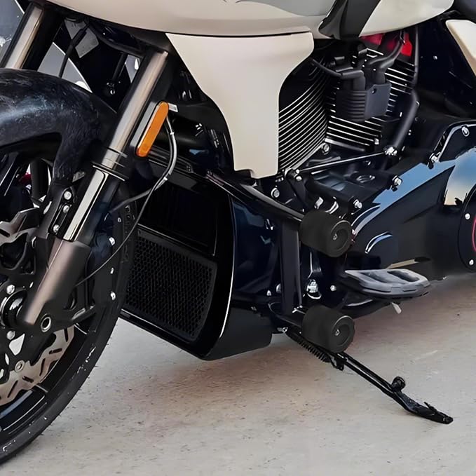 Engine Guard Flat-Out Bar Fit for Harley Touring Street Glide Road Glide Road King Electra Glide Ultra (F- Engine Guard for 14-23 Touring)