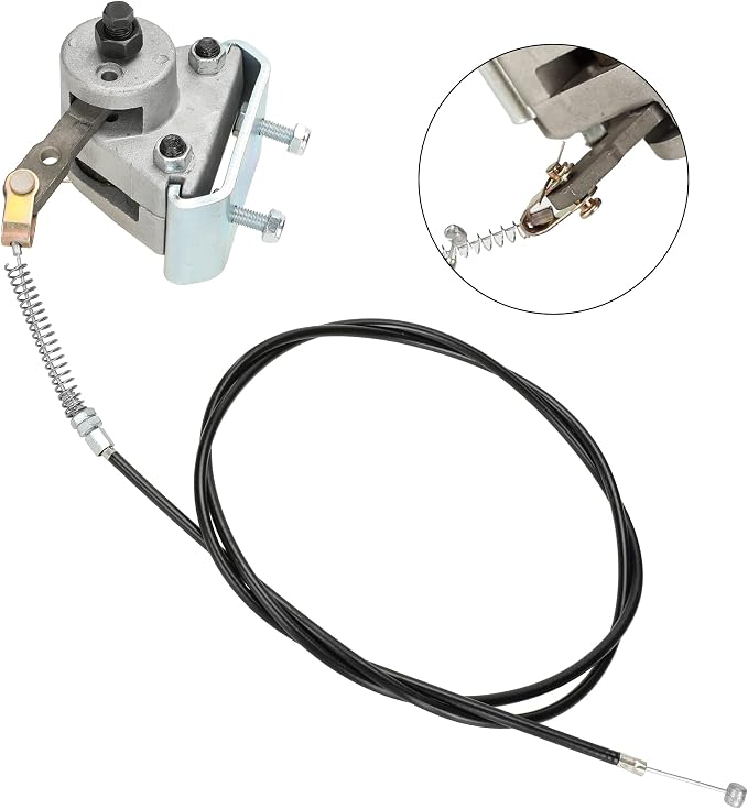GREHUA Go Kart Brake Kit Compatible with Manco 9598 9597 Carter Yerf Dog, Mechanical Disc Brake Caliper with Go Cart Pedal kit for Predator 212 196cc 6.5hp Go Kart Parts with Bracket
