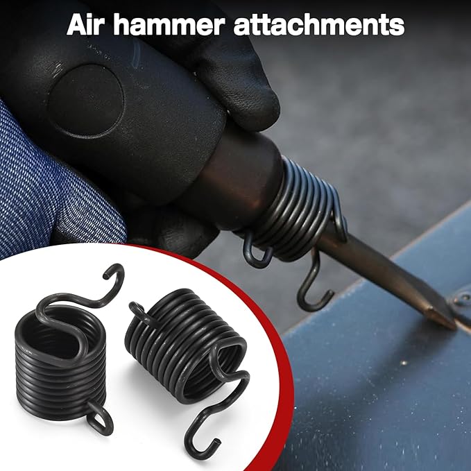 32029 Pneumatic Bolt Breaker Set, with Air Hammer Spring, Pneumatic Bit Set, 37315 3/8“ & 37316 1/2” Bolt Breaker Shake 'n Break, Black Oxide Finish