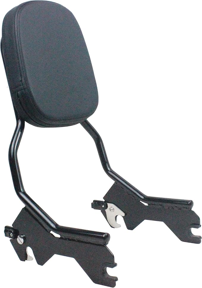 YHMOTO Detachable Sissy Bar Upright Passenger Backrest With Docking Hardware Kit Fit For Harley Softail Slim FLSL Heritage Classic FLHCS FLHC Street Bob FXBB 2018-2023