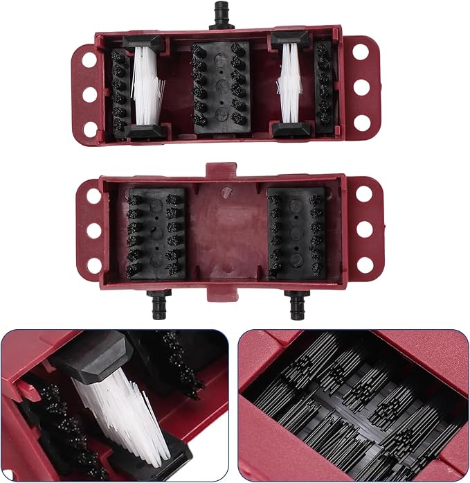 Universal Motorcycle Chain Cleaning Tool Chain Lube Brush Kit,Rust Prevention and Noise Reduction for Mountain Bikes