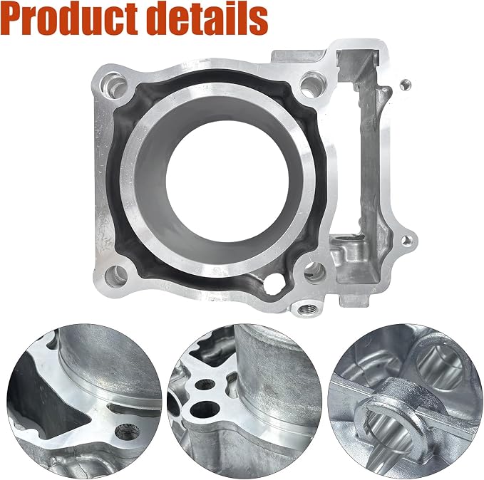 96.6mm Bore Engine Rebuild Kit Cylinder Piston Gasket Top End Kit Compatible with Polaris Sportsman 550 XP X2 EPS 2009-2014 3090202 3090173