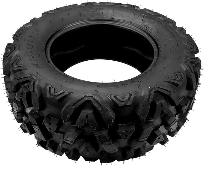 Torchbeam 25x8-12 ATV UTV Tires All-Terrain Quad Tire for All Trail Mud Pavement Sand Off-Road Tire,6 Ply, 1 pack