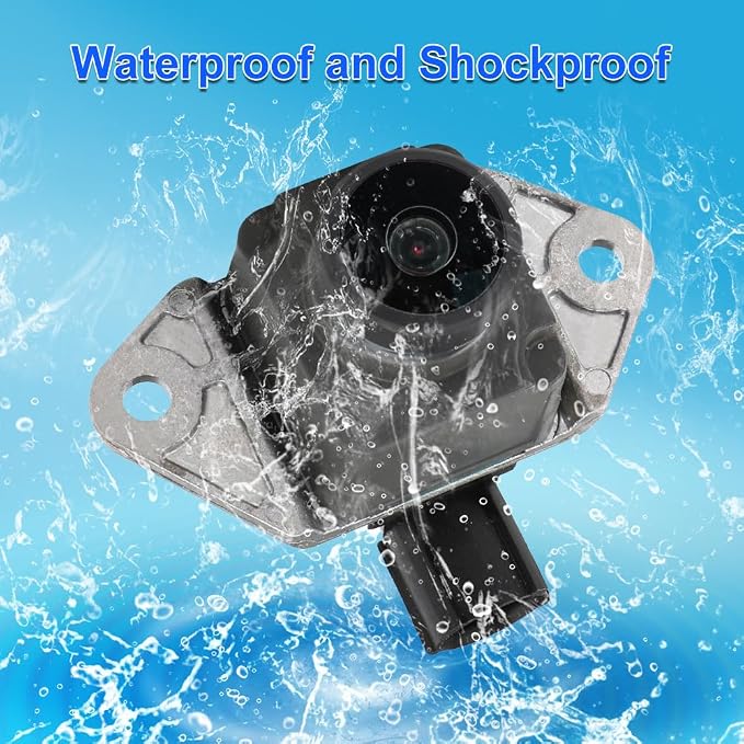 JDMON Backup Camera Replacement for Jeep Grand Cherokee 2014 2015 3.0L 3.6L V6 5.7L 6.4L V8 Reverse Rear Park Assist Camera Replacement for 590-071 68137943AD 68137943AE 68137943AJ 68375333AA